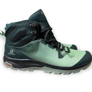 Boots Salomon Women's Vaya Mid GTX Hiking Spring Bright Sensiflex Ombré 409849.